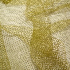 Ткань Сетка люрекс (золото)